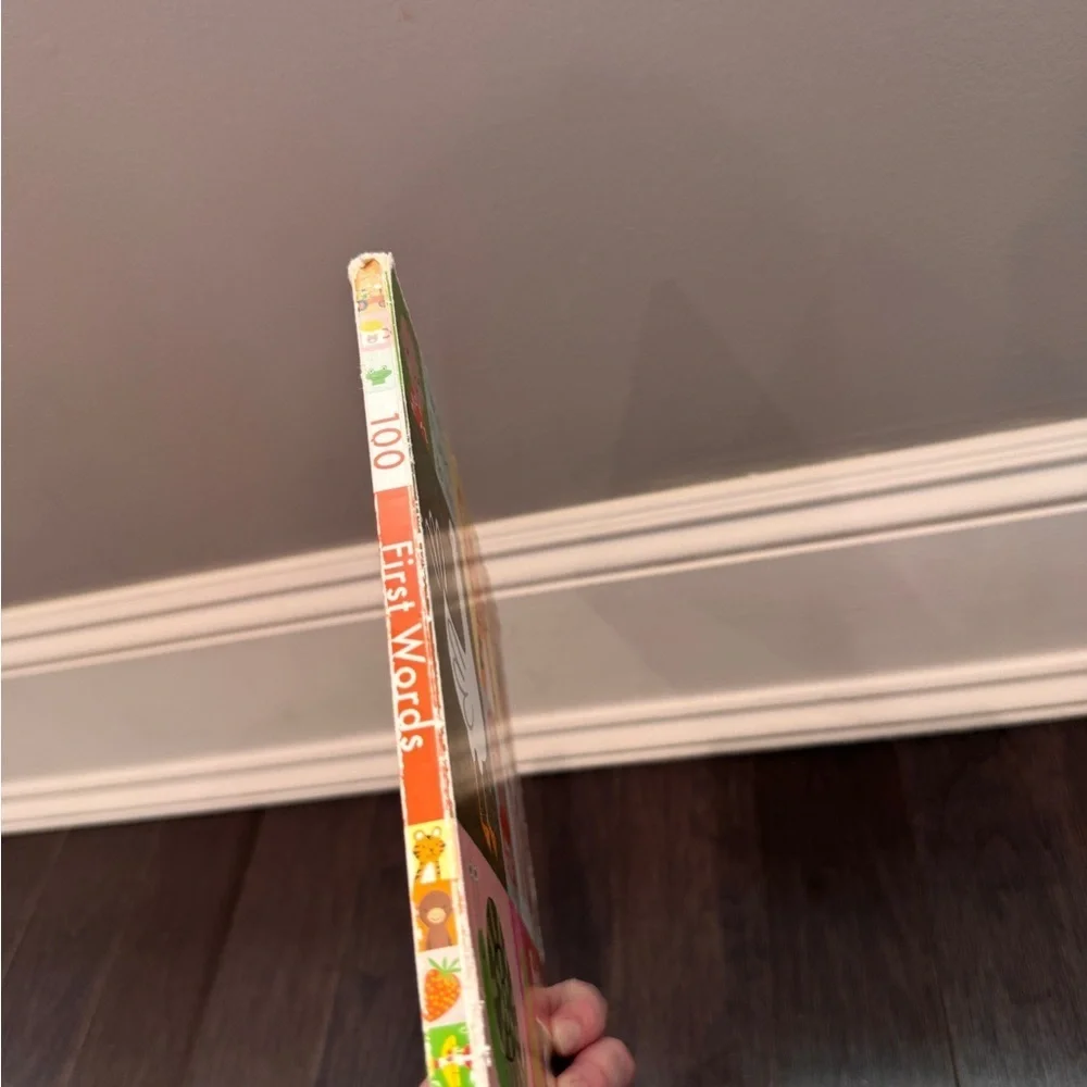 100 First Words Lift-the-Flap Book - Multicolor Baby Toddler Kids